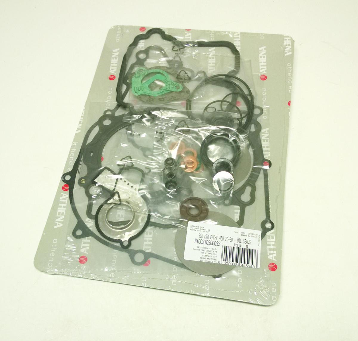 COMPLETE GASKET KIT KTM EXC-F 450/500 20-22, ATHENA P400270900092 HUSQVARNA