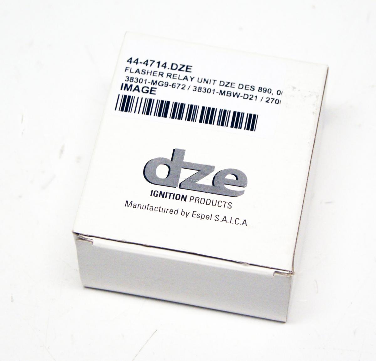 FLASHER RELAY UNIT 84-18 HONDA KAWASAKI DZE 44-4714.DZE 12V 2 TERMINAL 38301-MG9-672