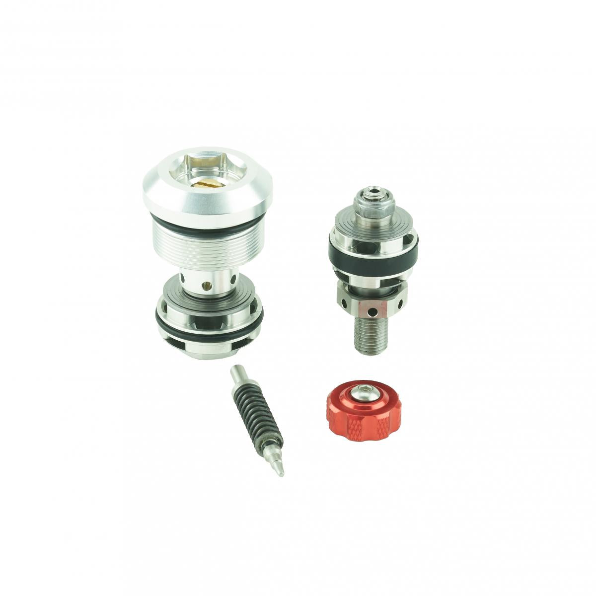 FRONT FORK PRO VALVE / ORVS, KTM HUSQ WP 43mm AER, 2017 ON WARDS, KTECH, 117-600-023-004