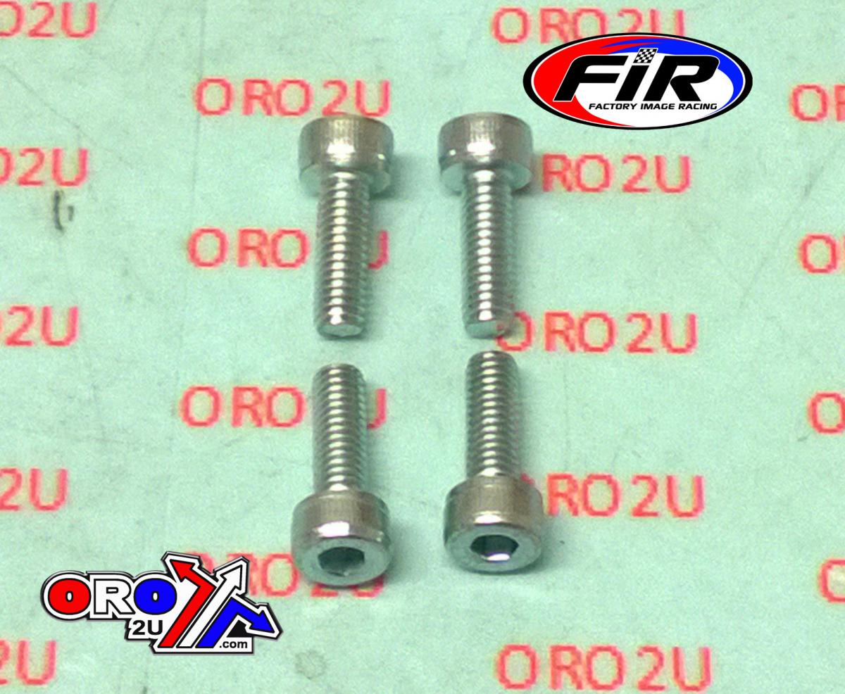 M4 x 12mm PK/4 CARB FLOAT BOWL, STEEL BZP SCREWS PACK OF 4, / RE 08-9640.012