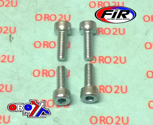 M4 x 12mm PK/4 CARB FLOAT BOWL, STEEL BZP SCREWS PACK OF 4, / RE 08-9640.012