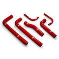 COOLANT HOSE 6 PIECE KIT RED 99-06 GAS GAS 125 200 250 300 EC SAMCO SPORT GAS-2-RD