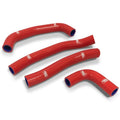 COOLANT HOSE 4 PIECE KIT RED 2017-2020 HONDA 450 CRF R RWE RX SAMCO SPORT HON-109-RD