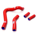 COOLANT HOSE 4 PIECE KIT RED 92-96 HONDA 250 CR R SAMCO SPORT HON-57-RD