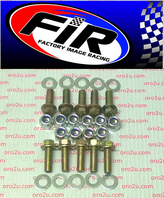 M6x20 C/BOLT & NYLOCK NUT