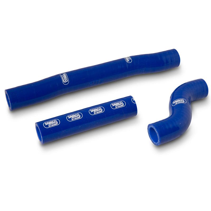 COOLANT HOSE 3 PIECE KIT BLUE 17-18 KTM HUSQVARNA 250 300 SX XC SAMCO SPORT KTM-88-BU