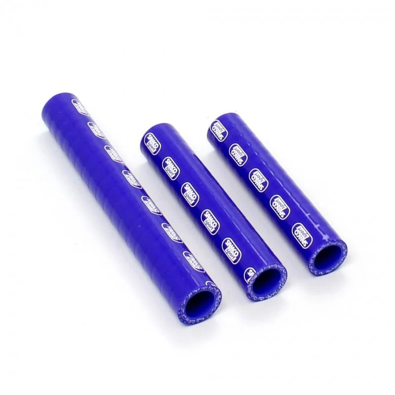 COOLANT HOSE 3 PIECE KIT BLUE 12-16 KTM HUSQ 250 300 TE EXC THERMO BYPASS SAMCO KTM-51-BU