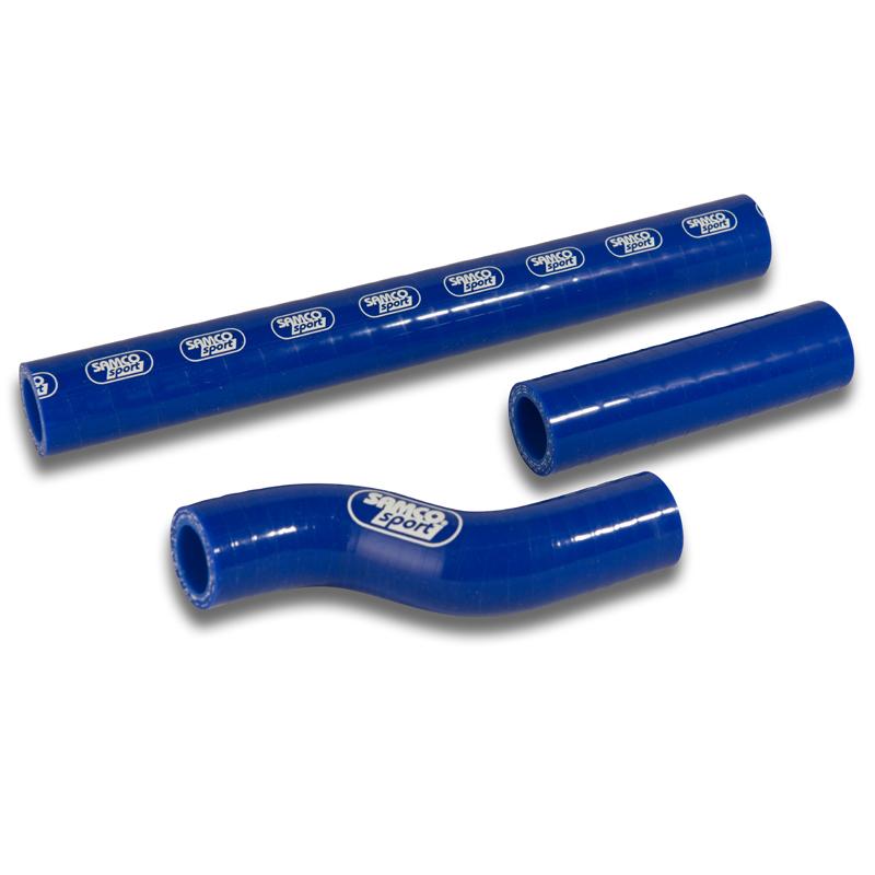 COOLANT HOSE 3 PIECE KIT BLUE 17 KTM HUSQ 250 300 TE EXC XC-W THERMO BYPASS SAMCO KTM-94-BU
