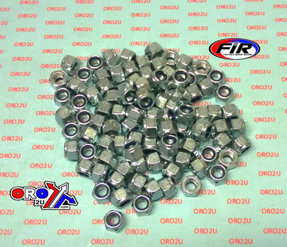 NYLOCK M8 NUT PACK/100, REGULAR9X13mm