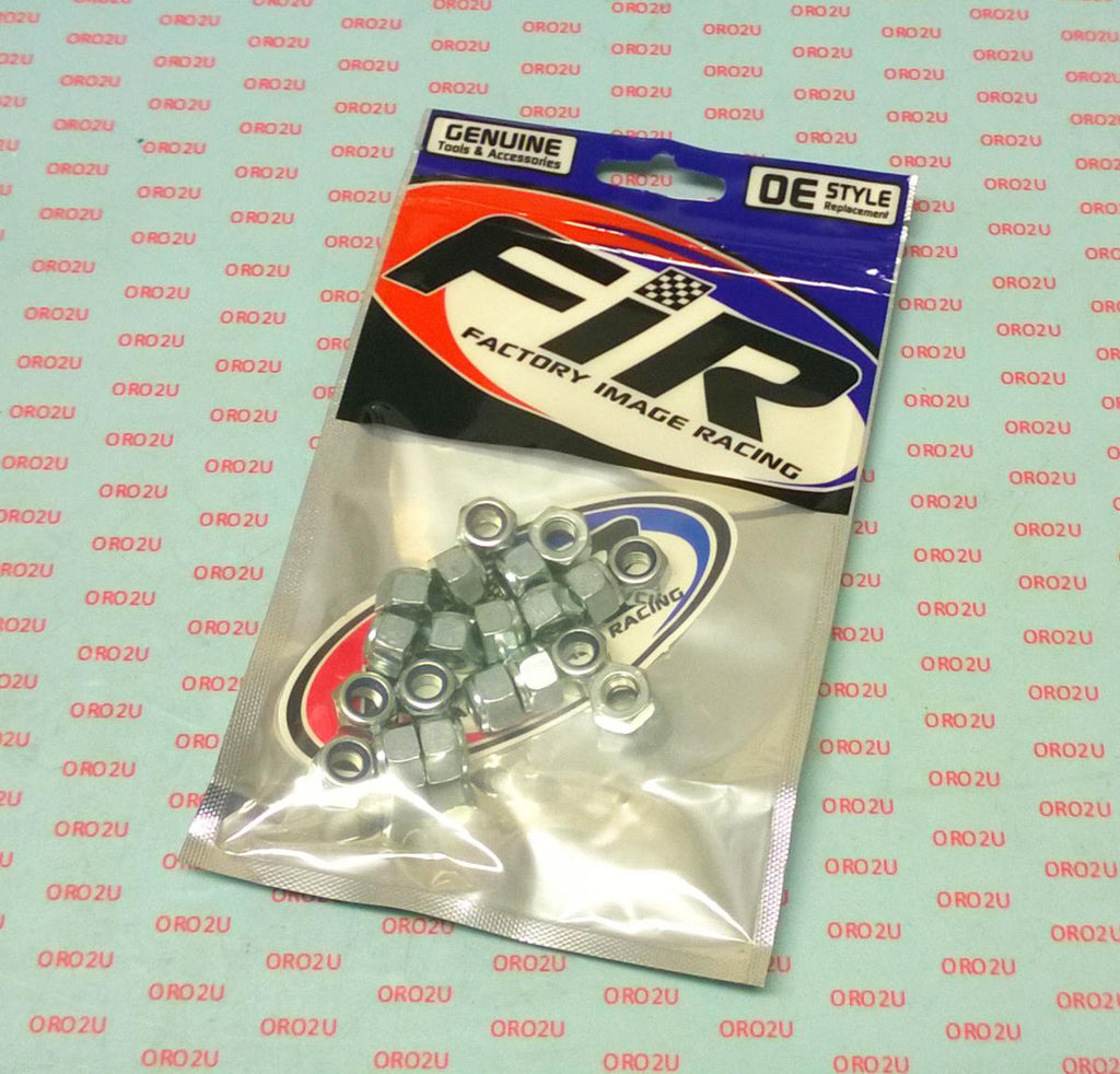 NYLOCK M8 NUT PACK/20, REGULAR9X13mm