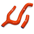 COOLANT HOSE 2 PIECE KIT ORANGE 2019-2023 KTM GASGAS HUSQVARNA 250 350 'Y' DESIGN SAMCO KTM-106-OR