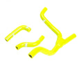 COOLANT HOSE 3 PIECE KIT YELLOW 07-09 SUZUKI 250 RM Z SAMCO SPORT SUZ-21-YE