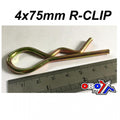 R CLIP 4 x 75mm