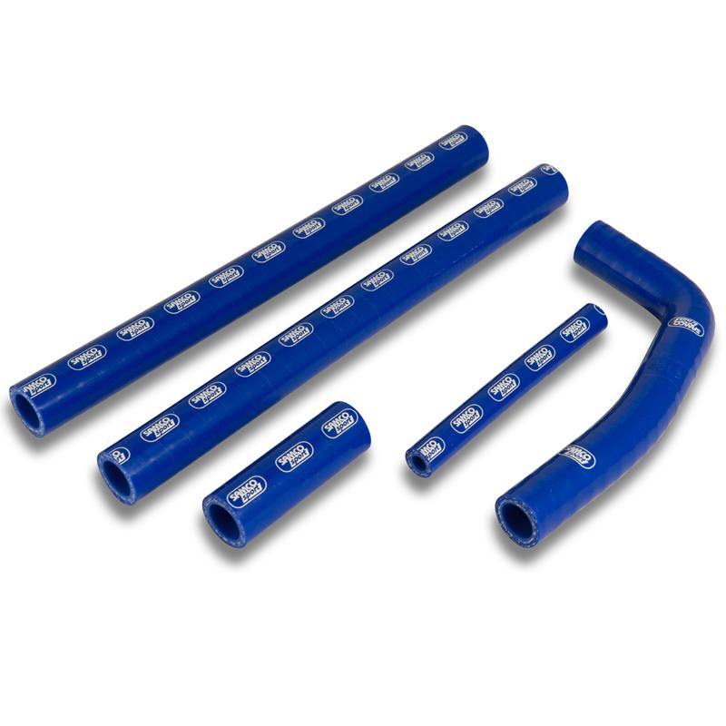 COOLANT HOSE 5 PIECE KIT BLUE 99-05 TM 250 2T SAMCO SPORT TMM-5-BU