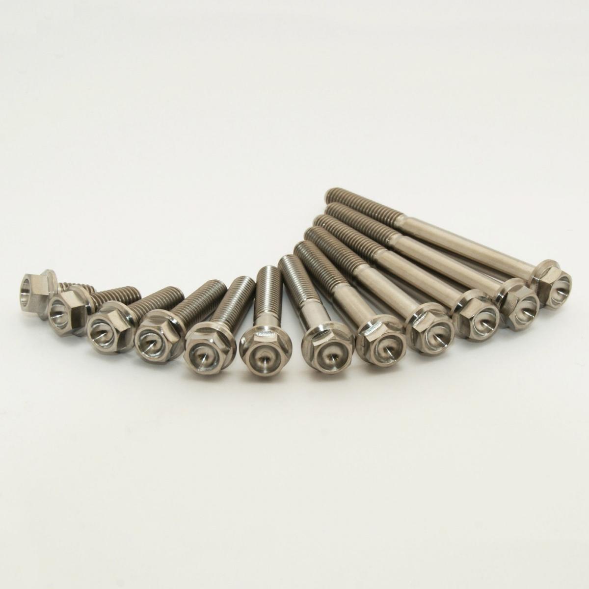 TITANIUM ENGINE BOLT KIT 18-19 HUSQVARNA KTM TE EXC 250 300 GR5-TI 48 BOLTS SCAR STIMENG250EXC