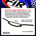ENDURO HANDLEBAR 22mm / 7/8'', BLACK / SUIT 75-0706 HANDGUARD RTECH