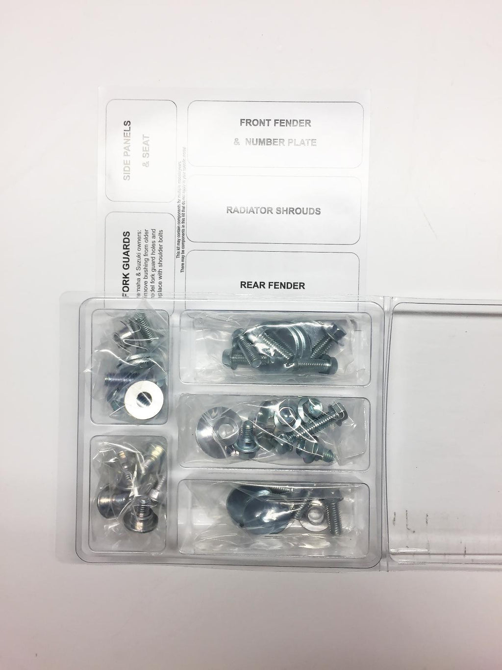 PLASTIC BOLT KIT CR 125/250, BOLT HARDWARE HON-9092102