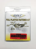 PLASTIC BOLT KIT CR 125/250, BOLT HARDWARE HON-9297104