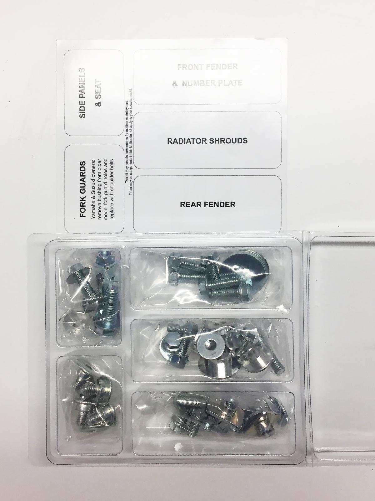 PLASTIC BOLT KIT CR 125/250, BOLT HARDWARE HON-9297104