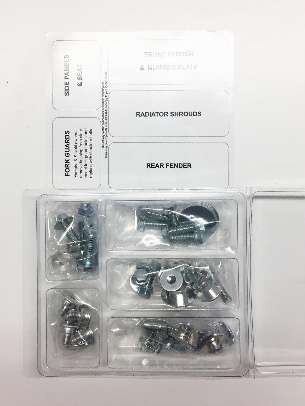 PLASTIC BOLT KIT CR 125/250, BOLT HARDWARE HON-9297104