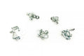 PLASTIC BOLT KIT KX 125/250 92-93, BOLT HARDWARE KAW-9293103