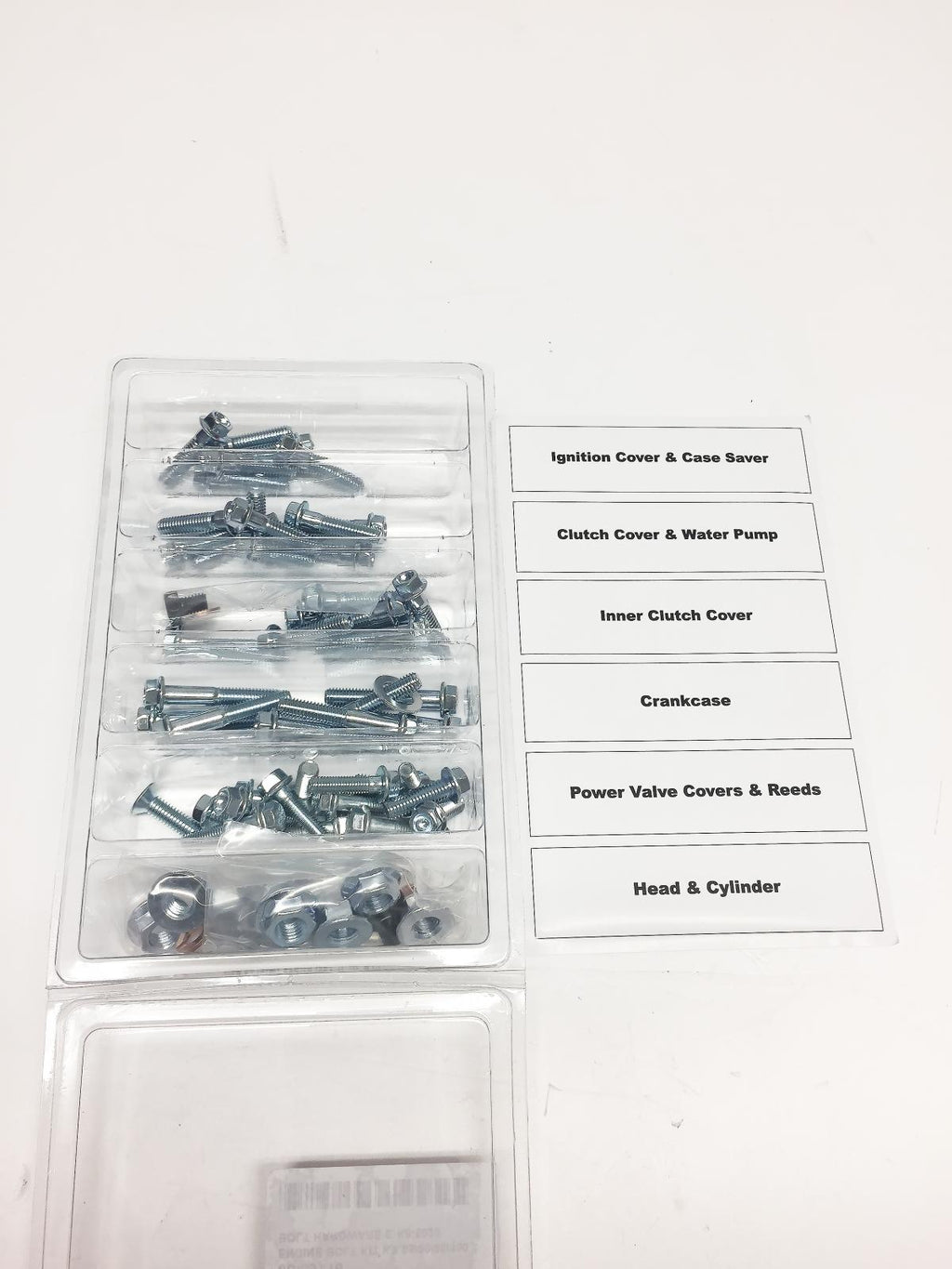ENGINE BOLT KIT KX 65/80/85/100, BOLT HARDWARE E-K8-8820, BMEK88820