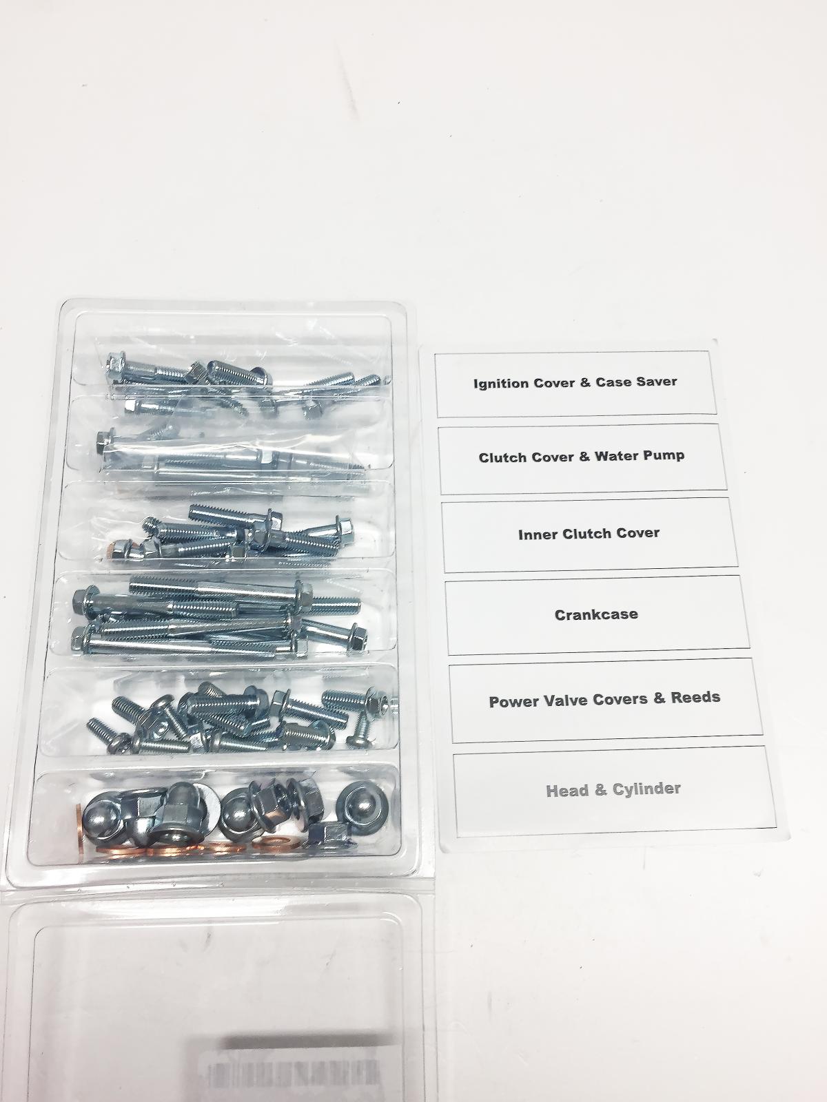 ENGINE BOLT KIT RM 125 98-07, BOLT HARDWARE E-R1-9807