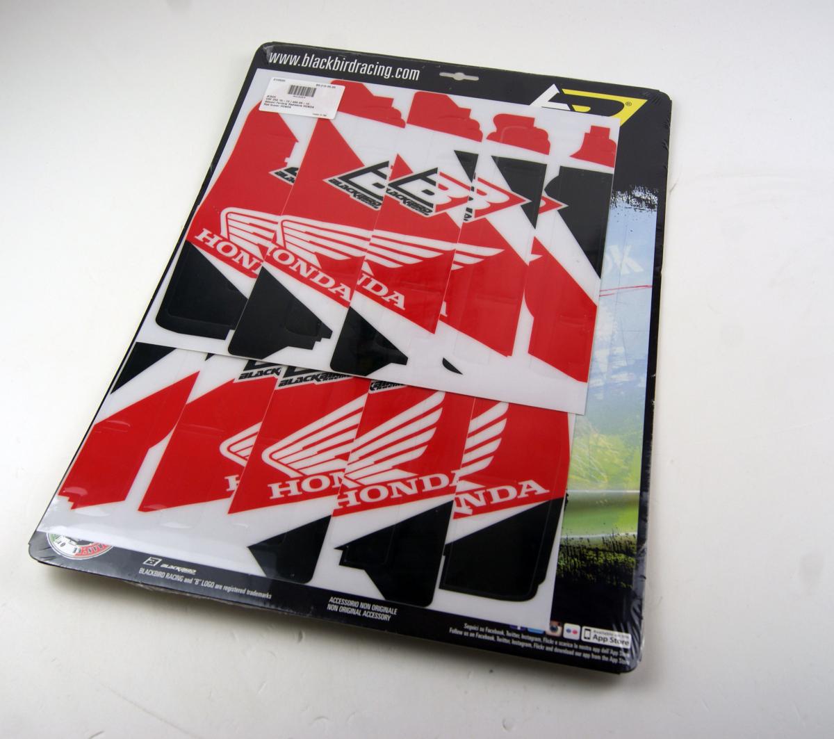 10-13 CRF RAD LOUVER DECAL, BLACKBIRD A102E