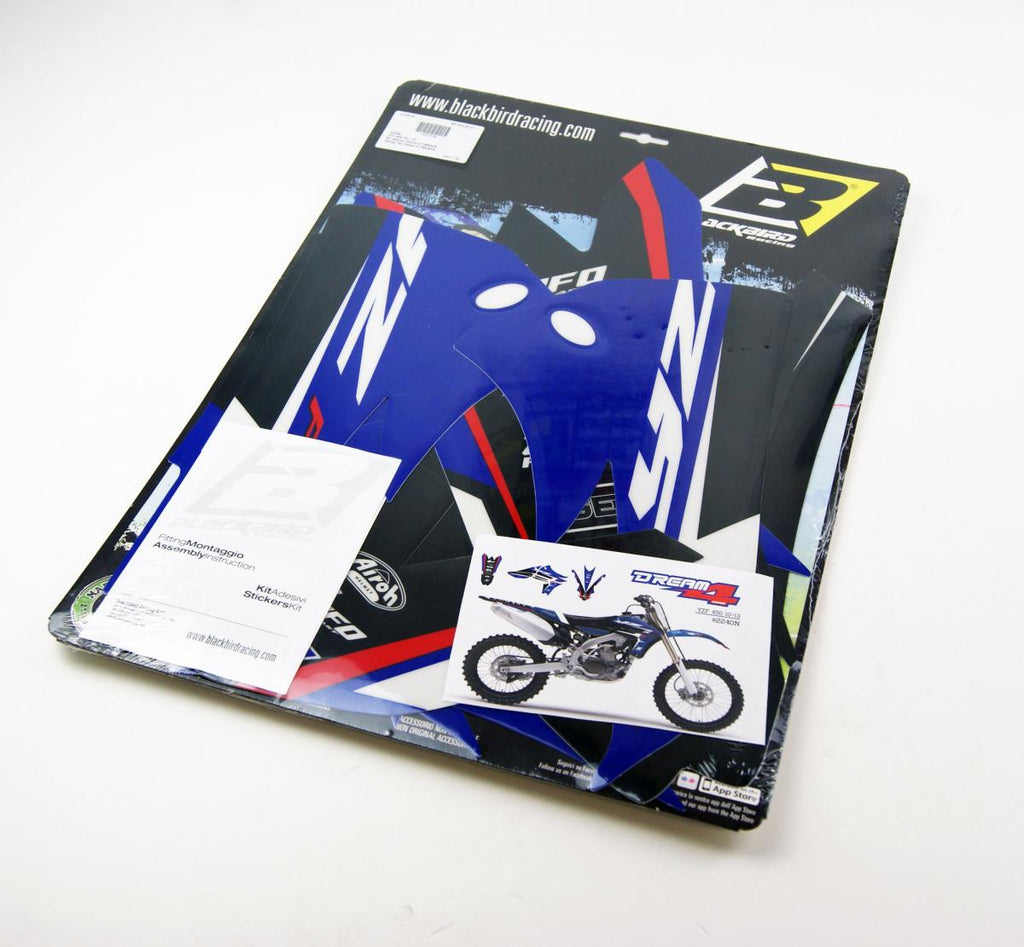 10-13 YZF450 DREAM-4, BLACKBIRD DECAL KIT 2240N