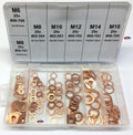 FIR COPPER WASHER KIT 150pcs, M6 M8 M10 M12 M14 &M16