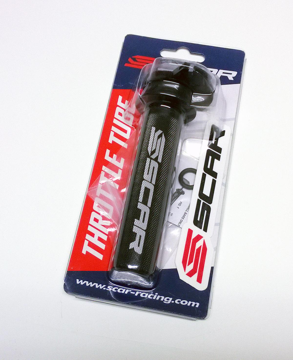 ALUMINIUM THROTTLE TUBE WITH BEARING BLACK 97-26 FANTIC YAMAHA XE XX YZ 125 250 X SCAR TT101