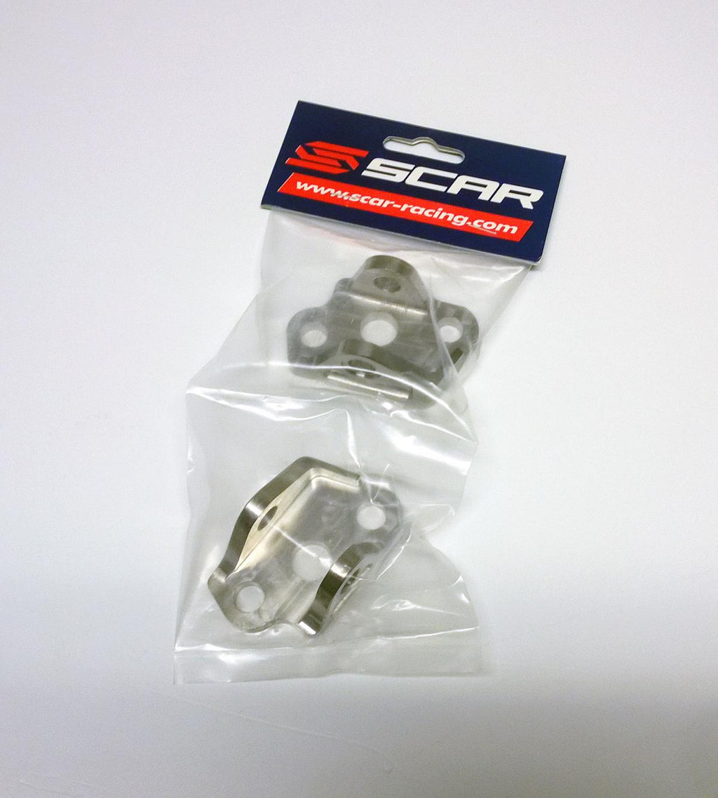 TITANIUM FOOTPEG MOUNTS BRACKETS 06-26 FANTIC YAMAHA XX YZ 125 250 GR5-TI SCAR STFMB151