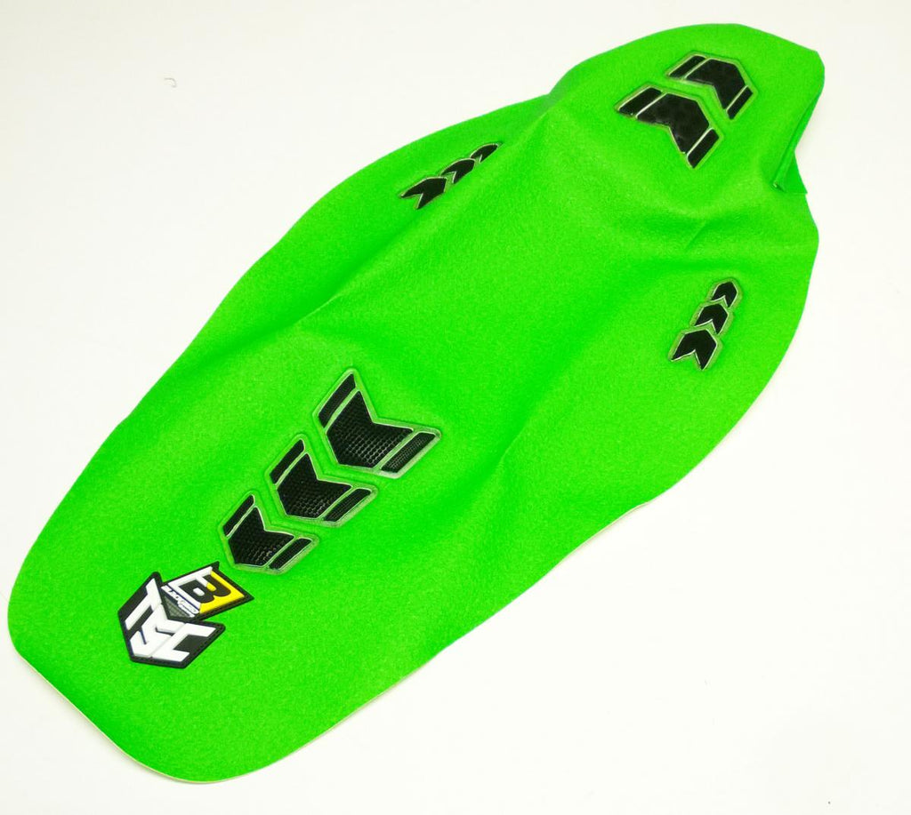 2019-24 KX 450F TRACTION CONTROL GREEN, SEAT COVER BLACKBIRD 1433J/01