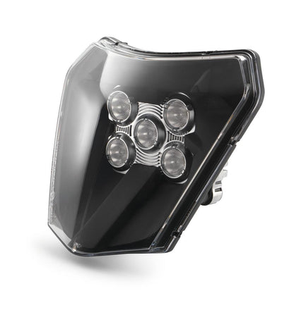 KTM LED HEAD LIGHT 16-20 EXC/EXC-F, CHECK WIRING PIN OUT BEFOR INSTALL, 79614901000 OEM STYLE REPLACEMENT
