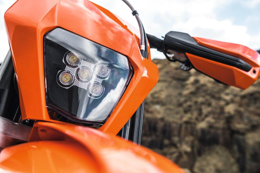 KTM LED HEAD LIGHT 16-20 EXC/EXC-F, CHECK WIRING PIN OUT BEFOR INSTALL, 79614901000 OEM STYLE REPLACEMENT