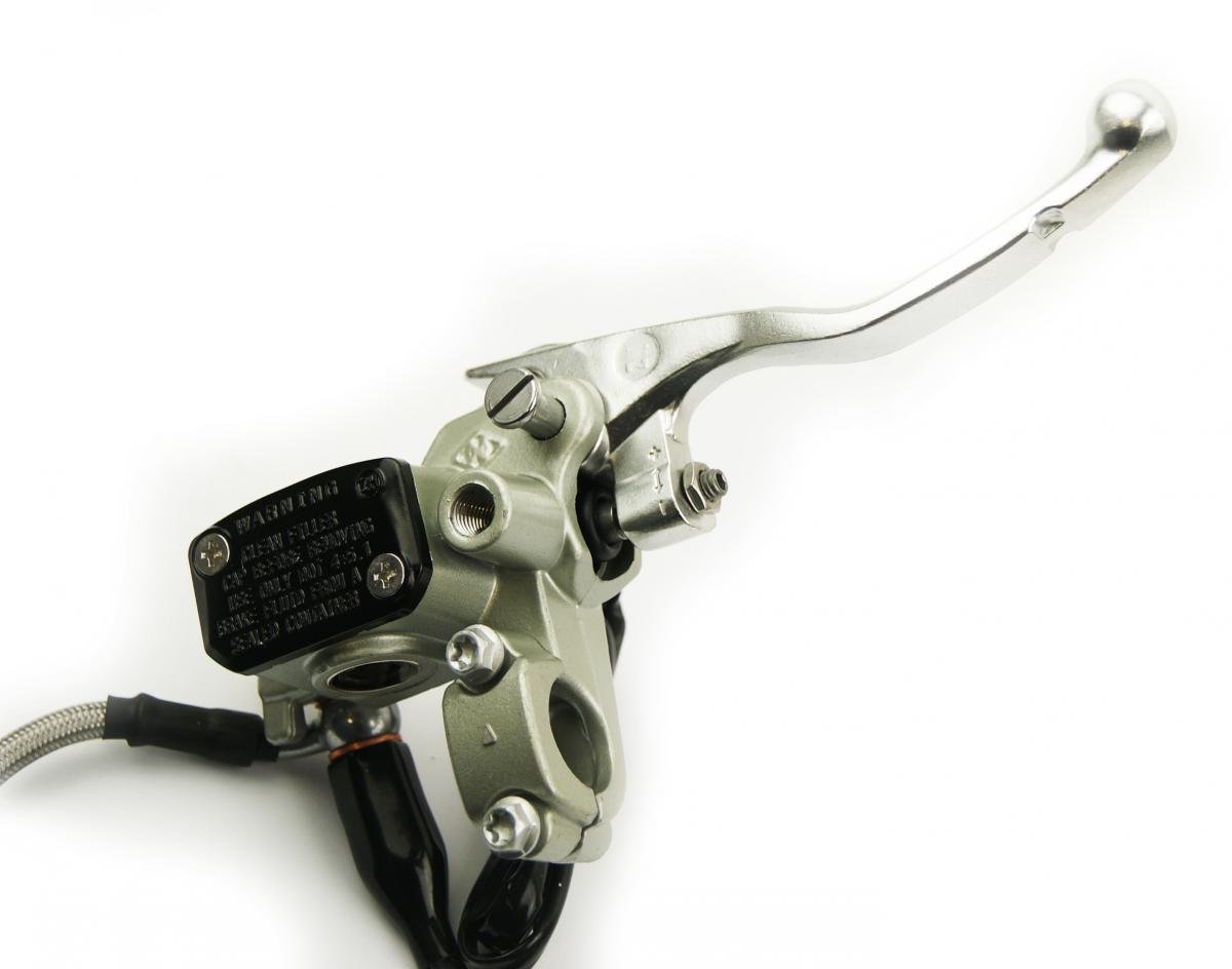 KTM COMPLETE FRONT BRAKE ASSEMLY, CALIPER, BRAKE HOSE, MASTER CYLINDER, 7701301500101 77713001144