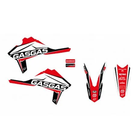 12-17 EC/ECF GAS GAS DREAM-4, BLACKBIRD DECAL KIT 2906N