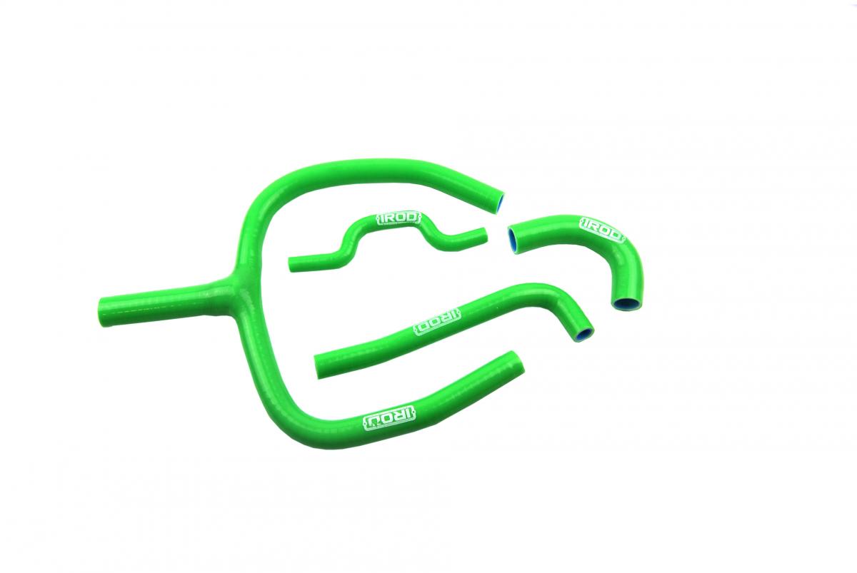 HOSE Y KIT 4pcs 09-16 KXF250 GREEN SILICONE RADIATORCOOLING, IROD 010022, Y KIT