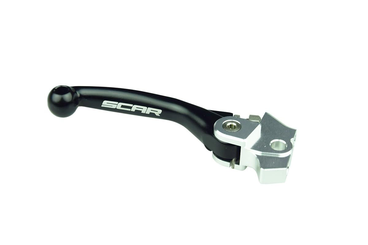 BRAKE FLEX LEVER BLACK 19-26 KAWASAKI KX 250 450 X ALUMINIUM ADJUSTABLE REACH SCAR PBL300