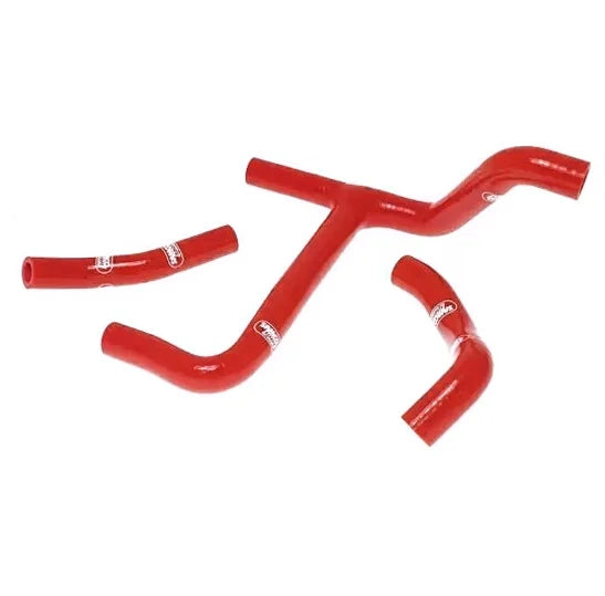 COOLANT HOSE 3 PIECE KIT RED 2010 SUZUKI 250 RM Z SAMCO SPORT SUZ-37-RD