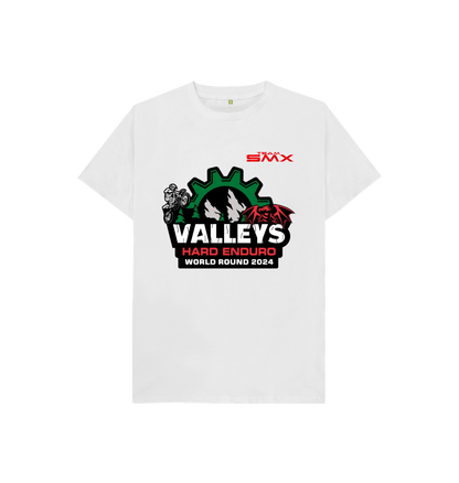 White SMX Valleys Tee (Kids)