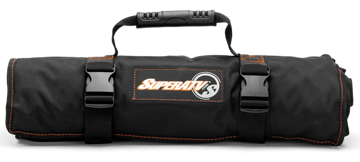 ULTIMATE EMERGENCY TOOL ROLL KIT BAG, ATV/UTV TOOL-U-002