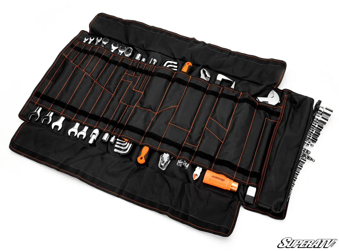 ULTIMATE EMERGENCY TOOL ROLL KIT BAG, ATV/UTV TOOL-U-002