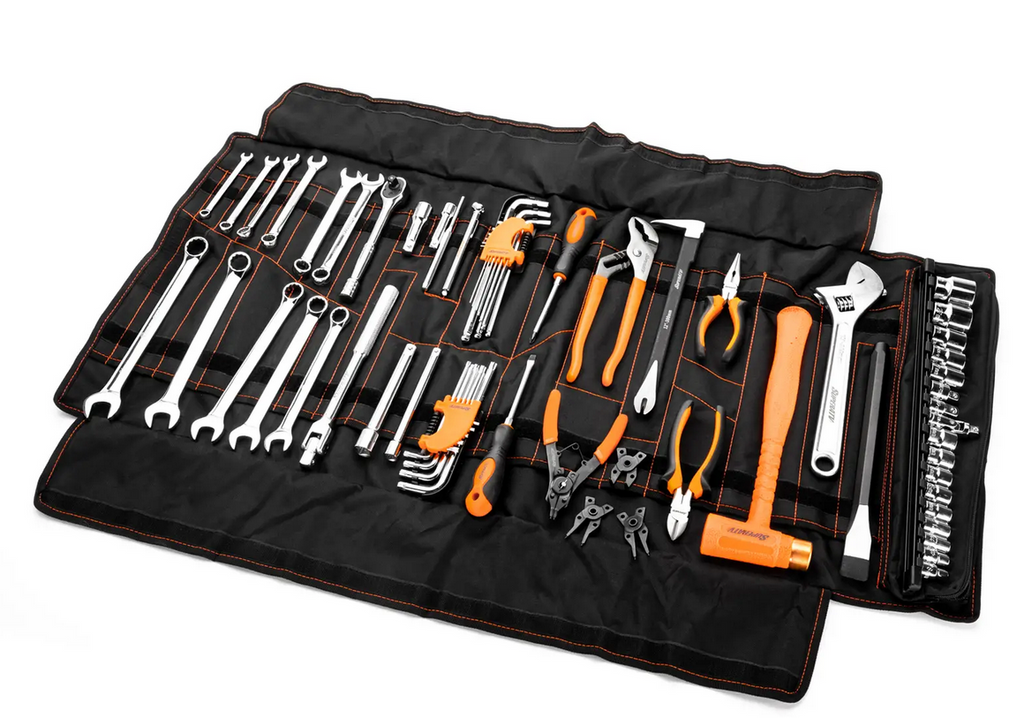 ULTIMATE EMERGENCY TOOL ROLL KIT BAG, ATV/UTV TOOL-U-002