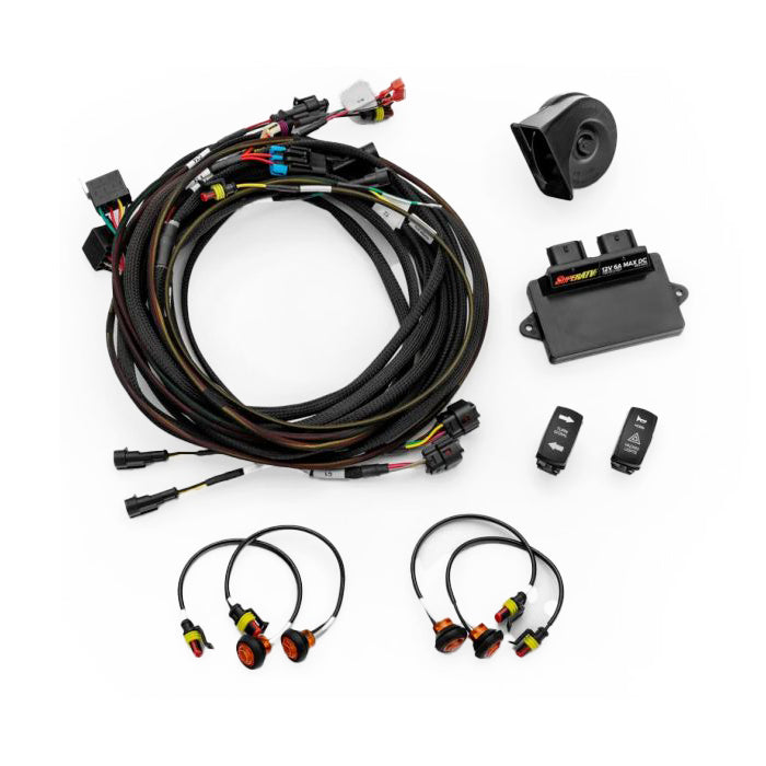 PLUG & PLAY DELUXE SELF CANCELING TURN SIGNAL KIT CANAM MAVERICK R SUPERATV TSK-CA-MAVR-007