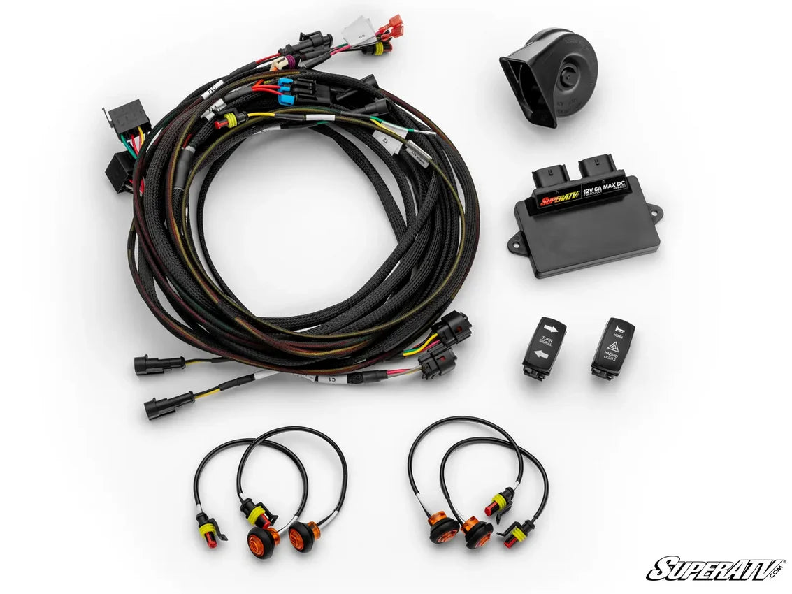 PLUG & PLAY TURN SIGNAL KIT POLARIS RZR 1000 XP SUPERATV TSK-P-RZRXP4-008