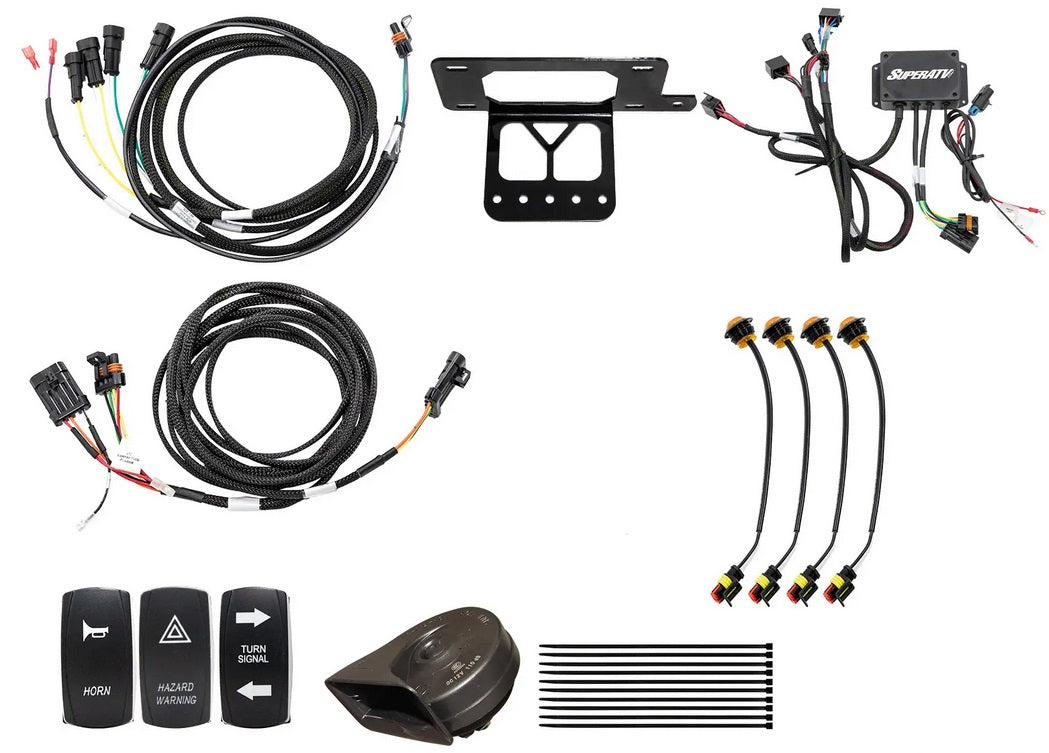 PLUG & PLAY DELUXE TURN SIGNAL KIT YAMAHA VIKING SUPERATV TSK-Y-VIK-004