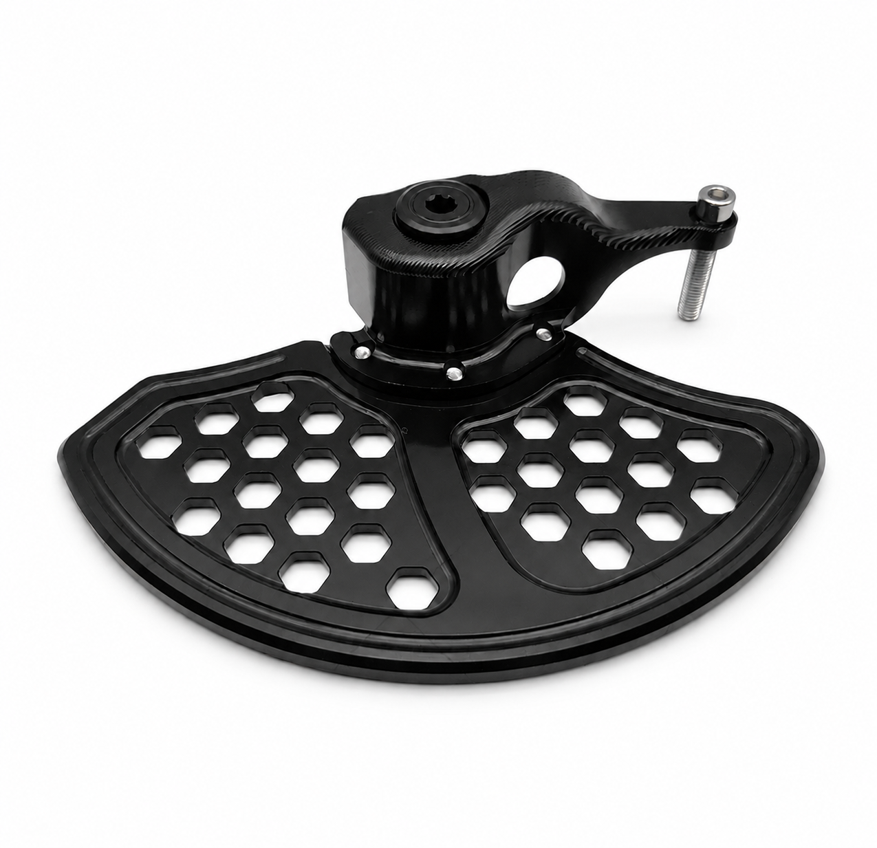 BLACK FRONT DISC GUARD SUR-RON ULTRA BEE