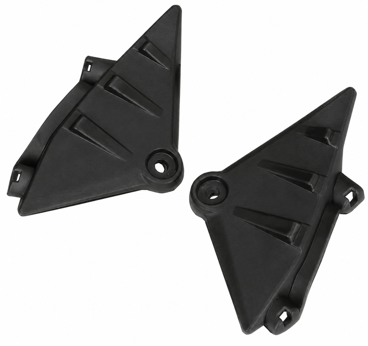 LEFT AND RIGHT FRAME SUPPORT BRACKET PROTECTORS WHITE SUR-RON ULTRA BEE