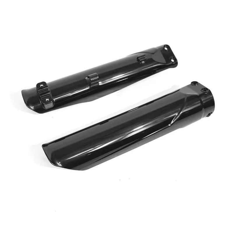 OEM PLASTIC FRONT FORK GUARDS PAIR WITH HARDWARE SUR-RON ULTRA BEE
